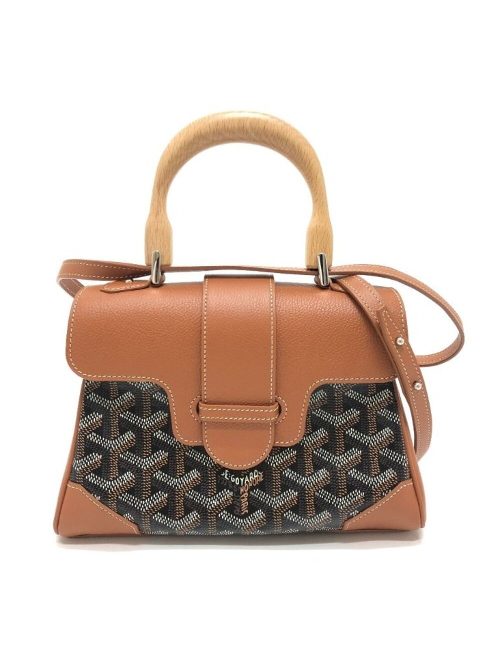 Goyard Handbag Saigon Mini Soft Bag Black &